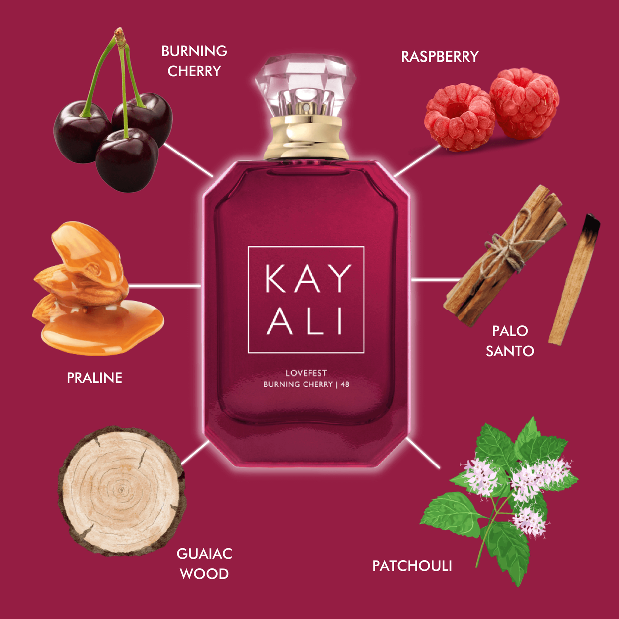 KAYALI Lovefest Burning Cherry  48 100ML
