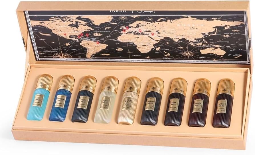 IBRAQ Tobacco Mini Perfume Collection 9×40ml