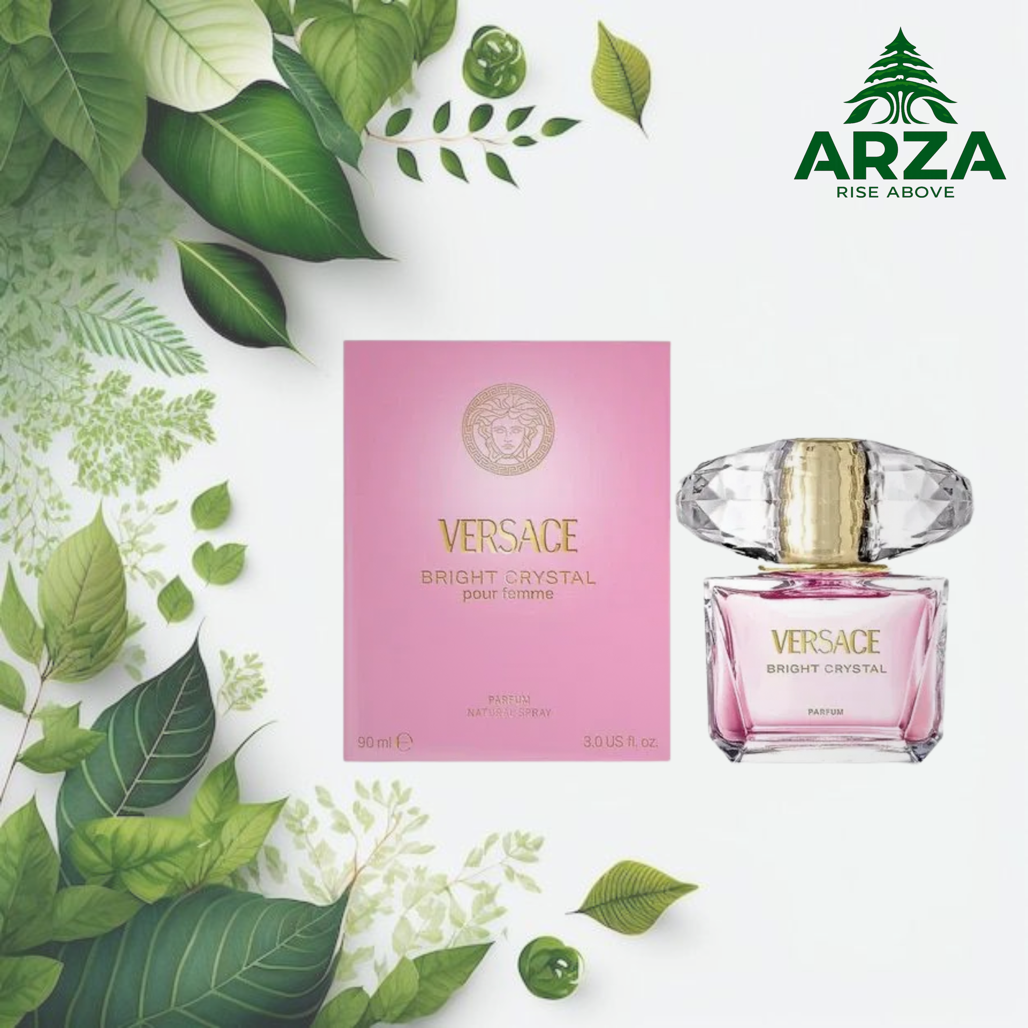 VERSACE Bright Crysta PARFUM 90ML