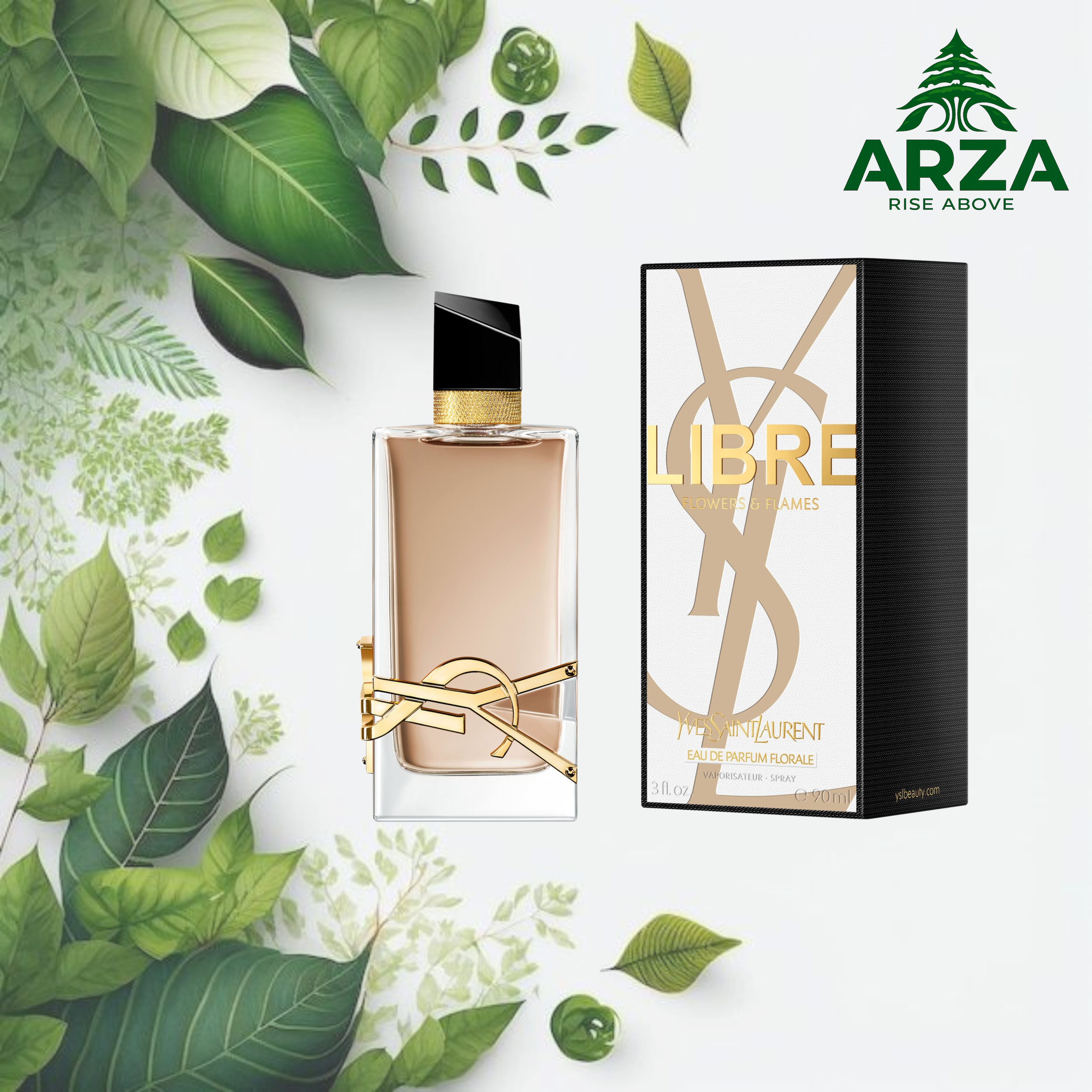 YSL LIBRE FLOWERS & FLAMES EDP 90ML