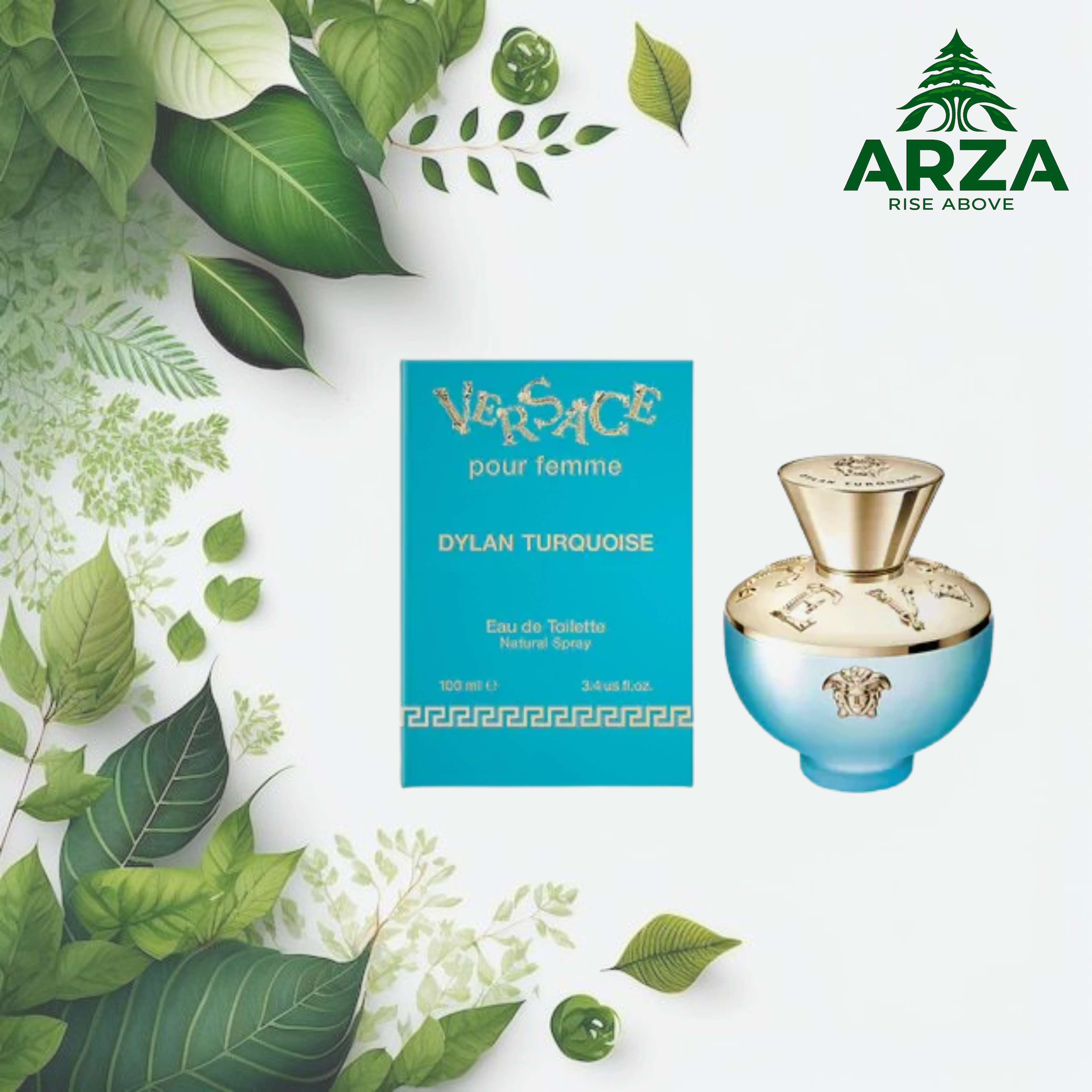 VERSACE POUR FEMME DYLAN TURQUOISE 100ML